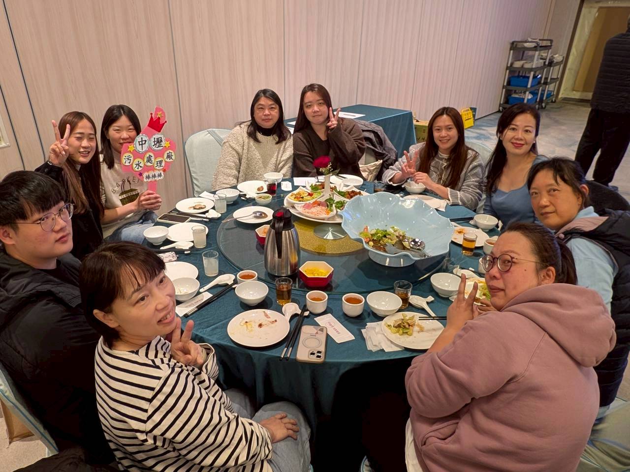 中壢污水處理廠桌